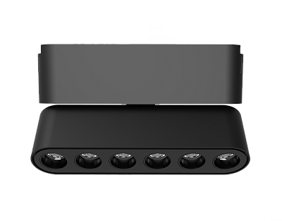 Низковольтный трековый светильник MTR16 1306R 6W 3000K spot 36° BL IP20